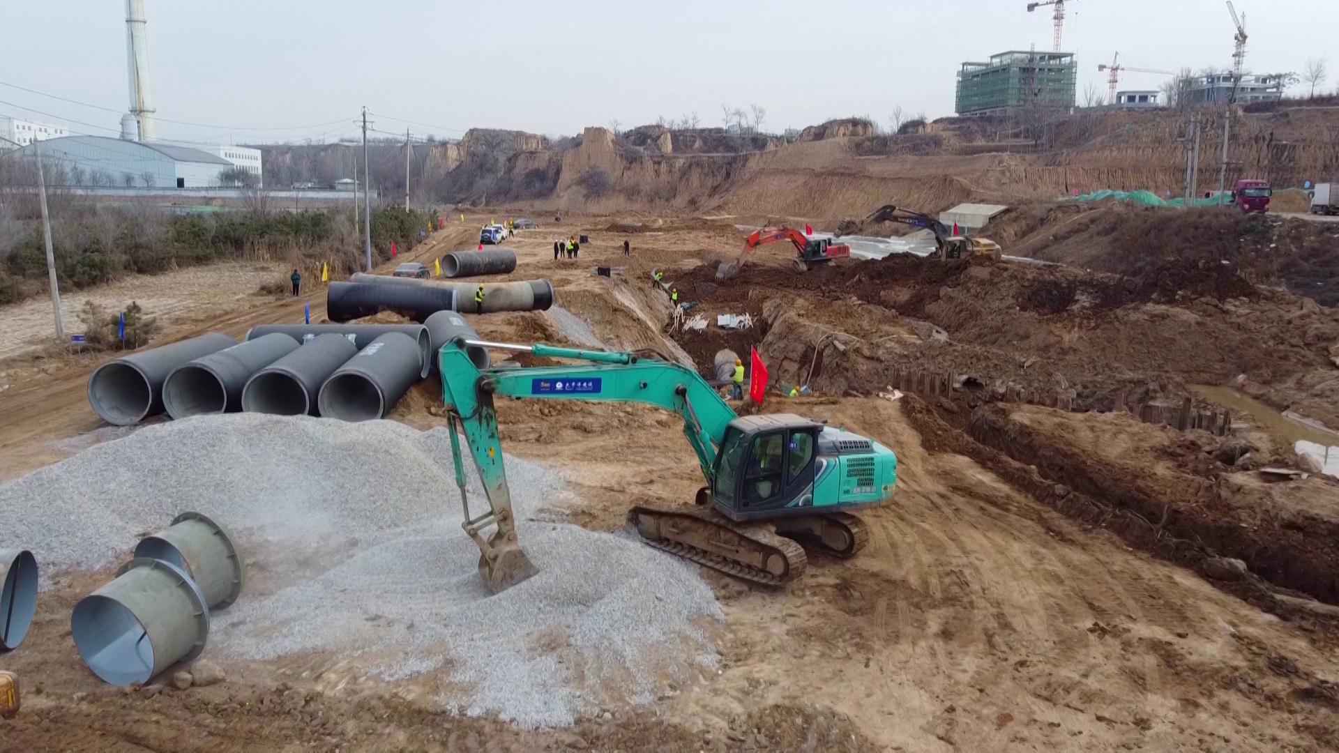 奥仁格管道:阳曲县中社河治理工程的可靠伙伴,全力以赴保工期 奥仁格管道:阳曲县中社河治理工程的可靠伙伴,全力以赴保工期