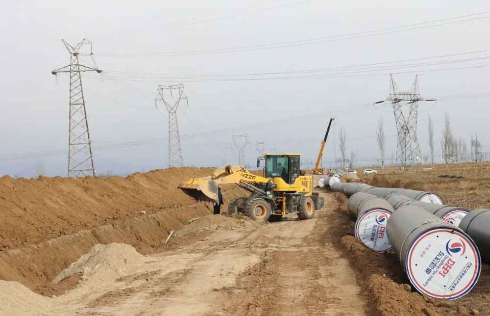 忻州热浸塑电力涂塑钢管 山西大水网第二横忻州水网连通工程项目建设：马不停蹄奔目标