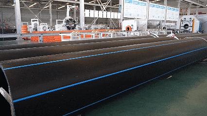 中德大口径PE管成功中标小浪底引黄工程