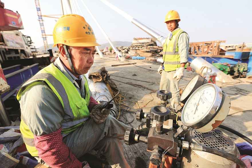 河源hdpe电力管 位于惠州的世界最宽四线无砟轨道矮塔斜拉桥挂索 河源hdpe电力管 位于惠州的世界最宽四线无砟轨道矮塔斜拉桥挂索